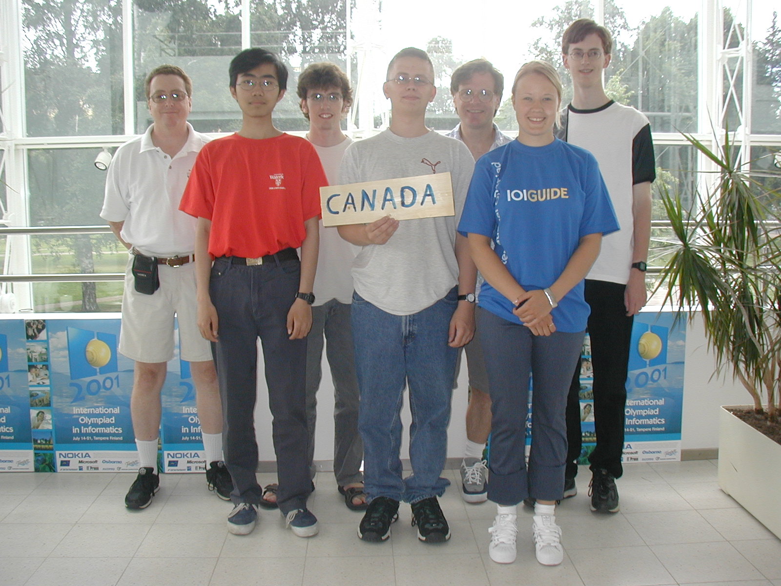 2001 IOI Team
